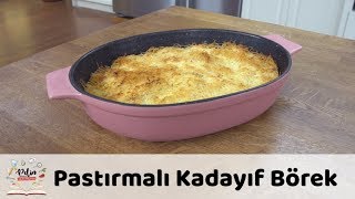 Pastırmalı Kadayıf Börek Tarifi [upl. by Anavlys371]