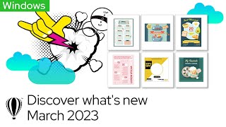 Discover whats new in CorelDRAW Graphics Suite  March 2023  Windows [upl. by Derzon760]