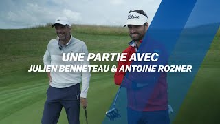 Julien Benneteau amp Antoine Rozner saffrontent au golf  🎾 [upl. by Rahab838]