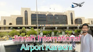 Jinnah International Airport Karachi Pakistan 2024 View [upl. by Nallac]