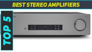 Top 5 Best Stereo Amplifiers in 2024 [upl. by Marutani]