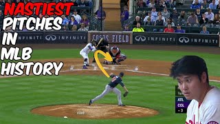 Nastiest Pitches in MLB History [upl. by Taber500]