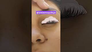 Enchinado permanente makeup maquillaje tutoriales brebemaquillaje [upl. by Enelyw733]