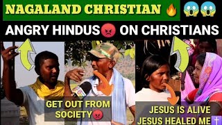 Bihari Christian Sisters Shocked The Reporter🔥 Angry Hindu Said quotGet Out From Societyquot😱nagaland [upl. by Anaeirb]