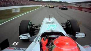 Official 2010 FIA Review Michael Schumacher Onboard Germany 2010 [upl. by Jecon]