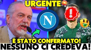 🚨ECCELLENTI NOTIZIE PER I TIFOSI DEL NAPOLI GIOVANE TALENTO IN ARRIVO NOTIZIE DEL NAPOLI DI OGGI [upl. by Jany]