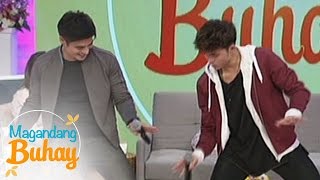 Magandang Buhay Piolo does the Mobe dance [upl. by Elnar]