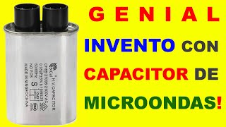 Genial Idea Con Capacitor De Microondas [upl. by Arnelle]