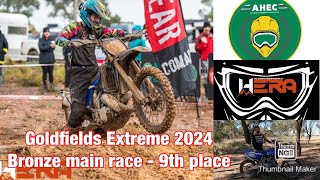 Goldfields Extreme HARD ENDURO main race 2024  yz250x  HERA  AHEC [upl. by Quenby]