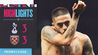 Tottenham Hotspur 33 West Ham  Lanzini Stunner Shocks Spurs 🚀  Premier League Highlights [upl. by Asreht]