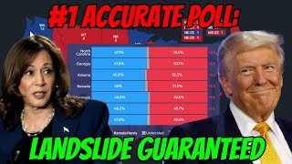 SHOCKING 1 ACCURACY POLL TRUMP ON TRACK TO DESTROY HARRIS IN 2024 [upl. by Enitsirhk]