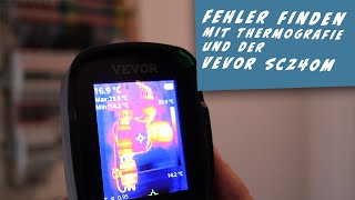 Wärmebildkamera zur Fehlersuche vevor thermography [upl. by Sileas682]