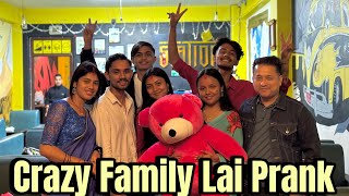 Crazzy Family Lai Prank Handiye  Ayush stationPrankSurprisecrazyvlog8448Crazyneetu1 [upl. by Norven242]