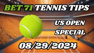 Tennis Picks and Predictions 82924 [upl. by Derag]