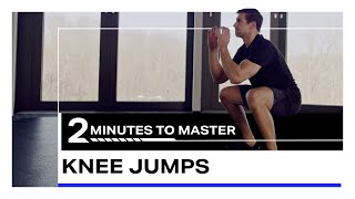 Knee Jumps  Freeletics 2 Minutes to Master [upl. by Uhthna]