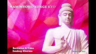 Nam Myoho Renge Kyo Chant 108 Times [upl. by Eenaej]