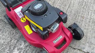 Mountfield SP164 Petrol SelfPropelled Lawn Mower cw Collection Bag [upl. by Dawaj]