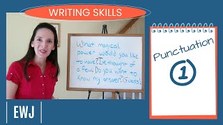 English Writing Skills 1 Sentence Punctuation and Contractions [upl. by Navonod651]