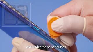 HUAWEI P smart 2019 Potter Disassembly and Assembly Video Tutorial 2 Remove the rear cover [upl. by Kenay377]