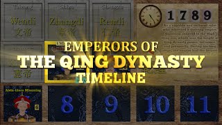 Emperors of the Qing Dynasty Timeline 15921967 [upl. by Kerrie]