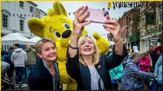 Great Yorkshire Show Yorks Dragon Boat Race Settle Flowerpot Festival Yorkshire Post July pictur [upl. by Desirae]