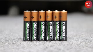 Rechargeable Battery Charger  Best Rechargeable Batteries With Charger Review AAA Duracell Battery [upl. by Darmit]