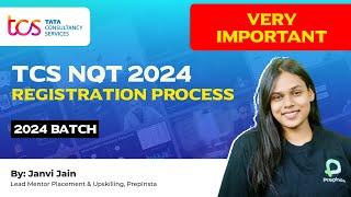 TCS NQT Registration Process 2024  Complete Step by Step TCS Registration [upl. by Kissie482]