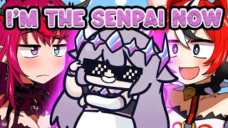 Biboo demands that IRyS and Bae call her Senpai [upl. by Rodgers]