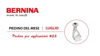 Offerta di Luglio  Piedino 23 per applicazioni [upl. by Crowley]