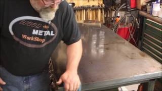 How to take care of your raw steel work top [upl. by Tse]