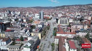 Pristina  Kosovo Drone Record 4K UHD  2024 [upl. by Nereil]