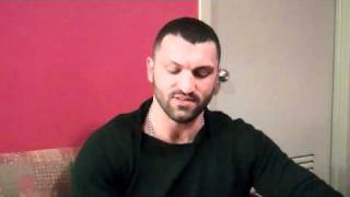 Backstage Interview with Andrei Arlovski [upl. by Akilam]