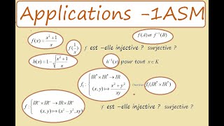 Applications  3 exercices  1asm [upl. by Lurette404]