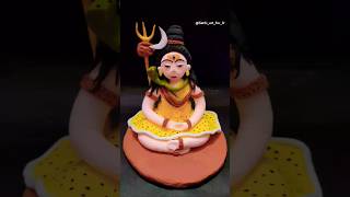 Mahadev idol making with Clay🙏Har Har Mahadev🌼 shorts subscribe mahadev viralvideo diy crafts [upl. by Gretna]