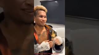 Casimero Post fight interview [upl. by Jordans722]