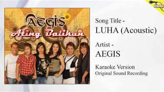 Aegis  Luha  Acoustic Version Original Minus One [upl. by Htebizile]