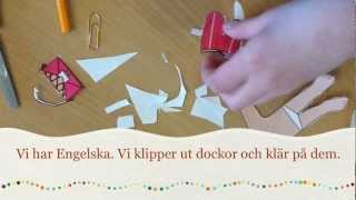 Engelska med klippdockor [upl. by Maice147]