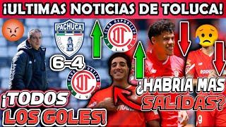 🔥💣👹ULTIMA HORA TOLUCA FUE GOLEADO POR PACHUCA DEFINEN MAS BAJAS PARA EL CL2024 PRESENTAN REFUERZO [upl. by Boni801]