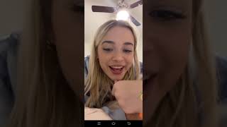 OLIVIA DUNNE Livvy TIKTOK LIVE [upl. by Solis164]