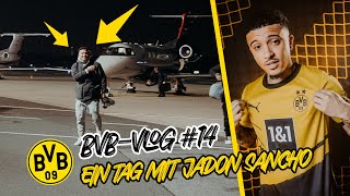 BVBVLOG Sancho is back The first 24 hours with Jadon Sancho in Dortmund  exclusive  14 [upl. by Arabeila]