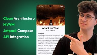 How to Make a Clean Architecture Anime List App using MVVM amp Jetpack Compose [upl. by Anrim718]