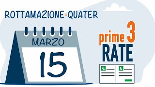 Definizione agevolata entro il 15 marzo 2024 le prime tre rate [upl. by Amby]