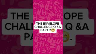 Q and A on The Envelope challenge 😁💯savewithchumz ChumzEnvelopeChallenge MoversSociety save [upl. by Roy]