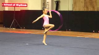 Rhythmic Gymnastic Grade 1 Hoop  by Yap Xiao En 叶晓恩 [upl. by Gona]