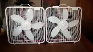 2 Aerospeed Box Fans Red [upl. by Hassi]