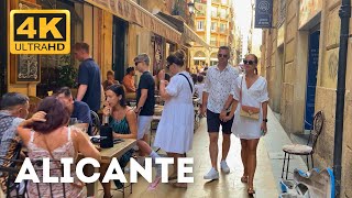 Alicante Spain  Holidays Vibe 2023  Walking Tour 4k [upl. by Nirrep]