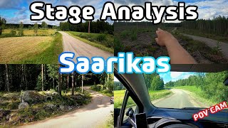 Stage Analysis  WRC Finland 2024  SS3amp7 Saarikas ENG [upl. by Gnouc701]