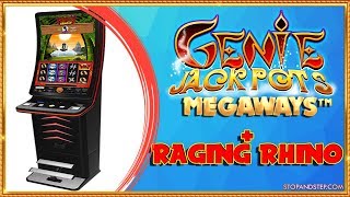 GAMBLING on Slots at William Hill  MegaWays  Genie Jackpots  More [upl. by Ezirtaeb]