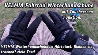 VELMIA Winterhandschuhe Bleiben sie trocken Mein Test [upl. by Maiocco699]