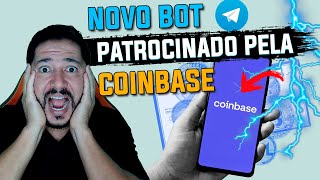 BOT TELEGRAM PATROCINADO PELA COINBASE  GANHE AIRDROP TAP TO EARN DO TELEGRAM [upl. by Arleyne]